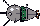 Pixel art of Gagarin's orbit