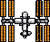 Pixel art of International Space Station
