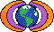 Pixel art of Inner Van Allen belt